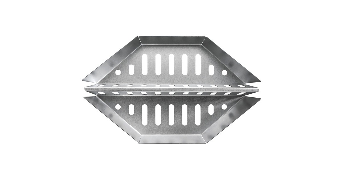 Napoleon Holzkohle-Körbe, Kohlekorb(silber, 2 Stück)