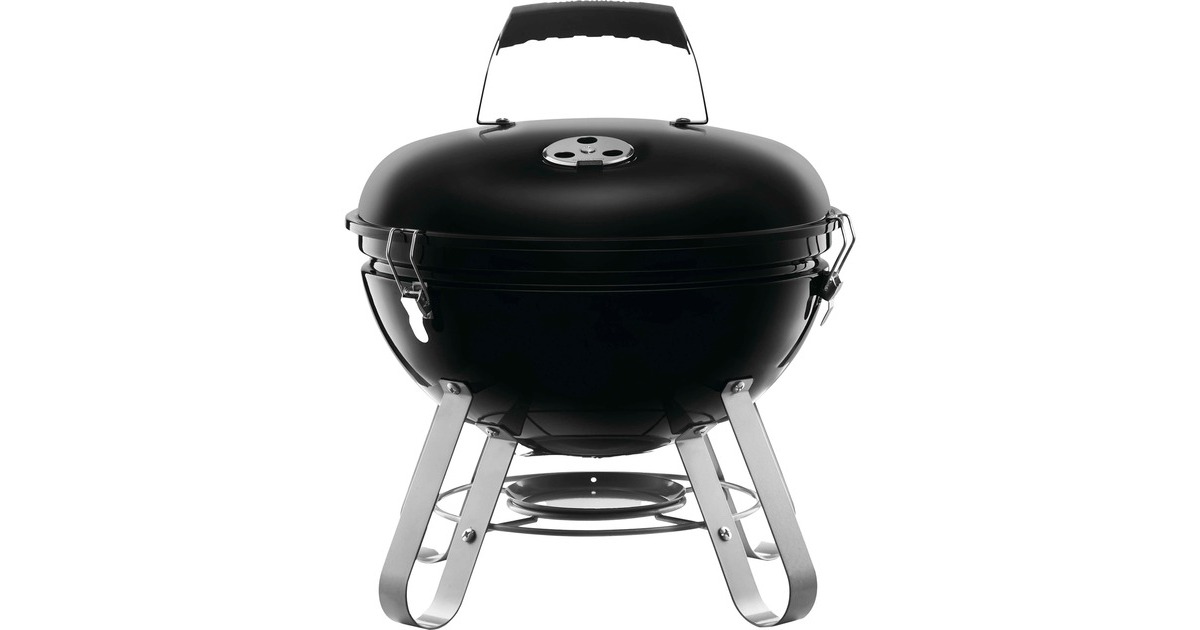 Napoleon Holzkohle Kugelgrill NK14K-LEG-3, Holzkohlegrill(schwarz, Ø 37cm)