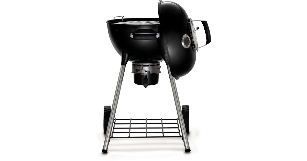 Napoleon Holzkohle Kugelgrill NK18K-LEG-3, Holzkohlegrill(schwarz, Ø 47cm)