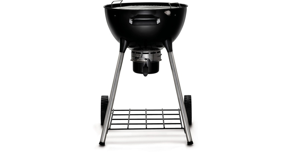 Napoleon Holzkohle Kugelgrill NK18K-LEG-3, Holzkohlegrill(schwarz, Ø 47cm)
