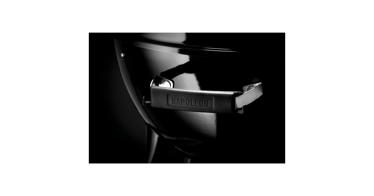 Napoleon Holzkohle Kugelgrill NK18K-LEG-3, Holzkohlegrill(schwarz, Ø 47cm)