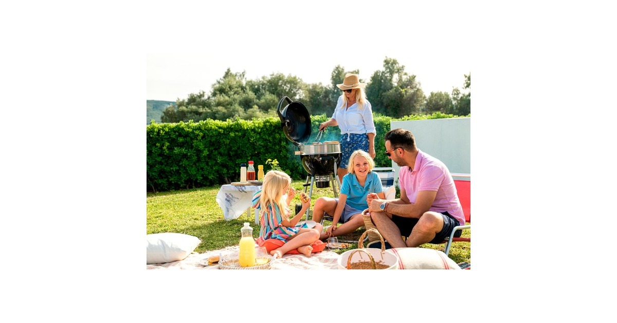 Napoleon Holzkohle Kugelgrill PRO18K-LEG-3, Holzkohlegrill(schwarz, Ø 47cm)