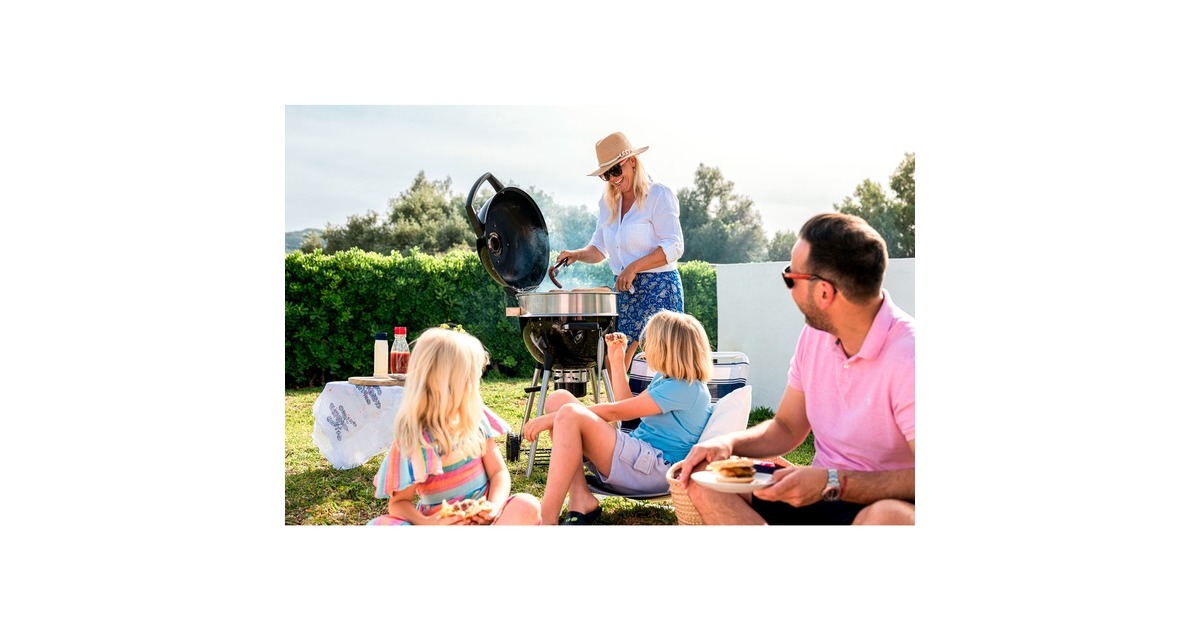 Napoleon Holzkohle Kugelgrill PRO18K-LEG-3, Holzkohlegrill(schwarz, Ø 47cm)