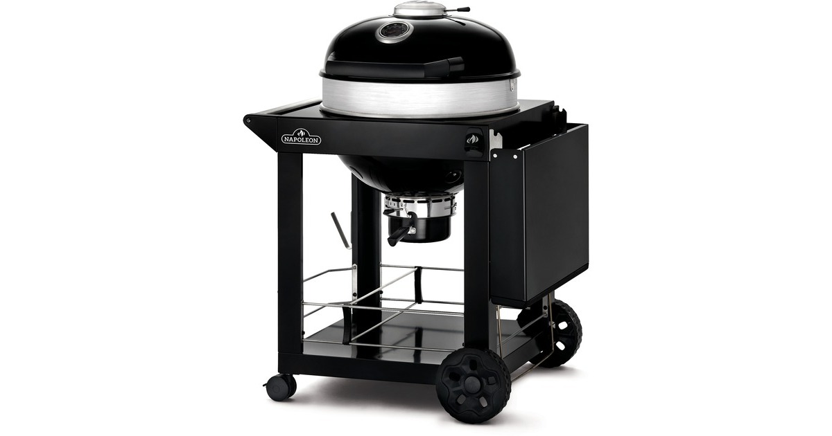 Napoleon Holzkohle Kugelgrill PRO22K-LEG-3, Holzkohlegrill(schwarz, Ø 57cm)