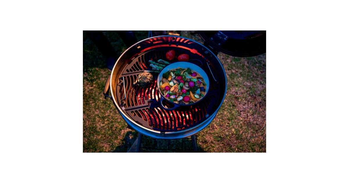 Napoleon Holzkohle Kugelgrill PRO22K-LEG-3, Holzkohlegrill(schwarz, Ø 57cm)