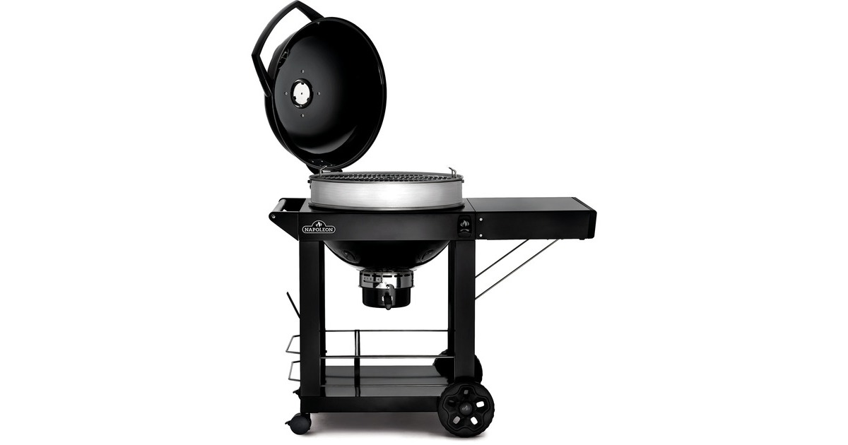 Napoleon Holzkohle Kugelgrill PRO22K-LEG-3, Holzkohlegrill(schwarz, Ø 57cm)