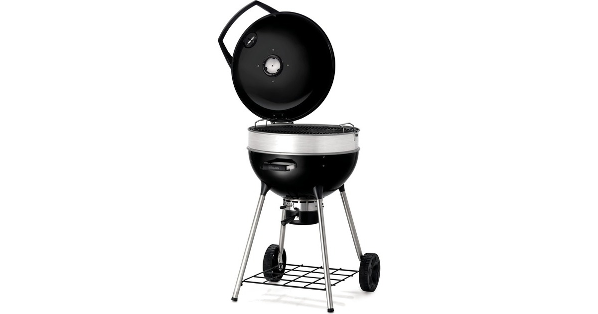 Napoleon Holzkohle Kugelgrill PRO22K in Rollwagen, Holzkohlegrill(schwarz, Ø 57cm)