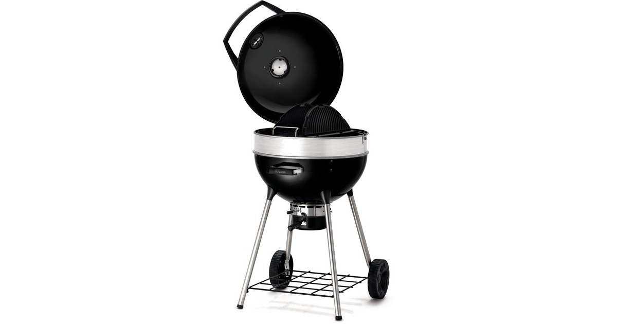 Napoleon Holzkohle Kugelgrill PRO22K in Rollwagen, Holzkohlegrill(schwarz, Ø 57cm)