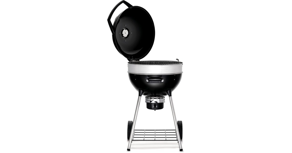 Napoleon Holzkohle Kugelgrill PRO22K in Rollwagen, Holzkohlegrill(schwarz, Ø 57cm)