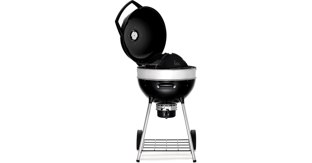 Napoleon Holzkohle Kugelgrill PRO22K in Rollwagen, Holzkohlegrill(schwarz, Ø 57cm)