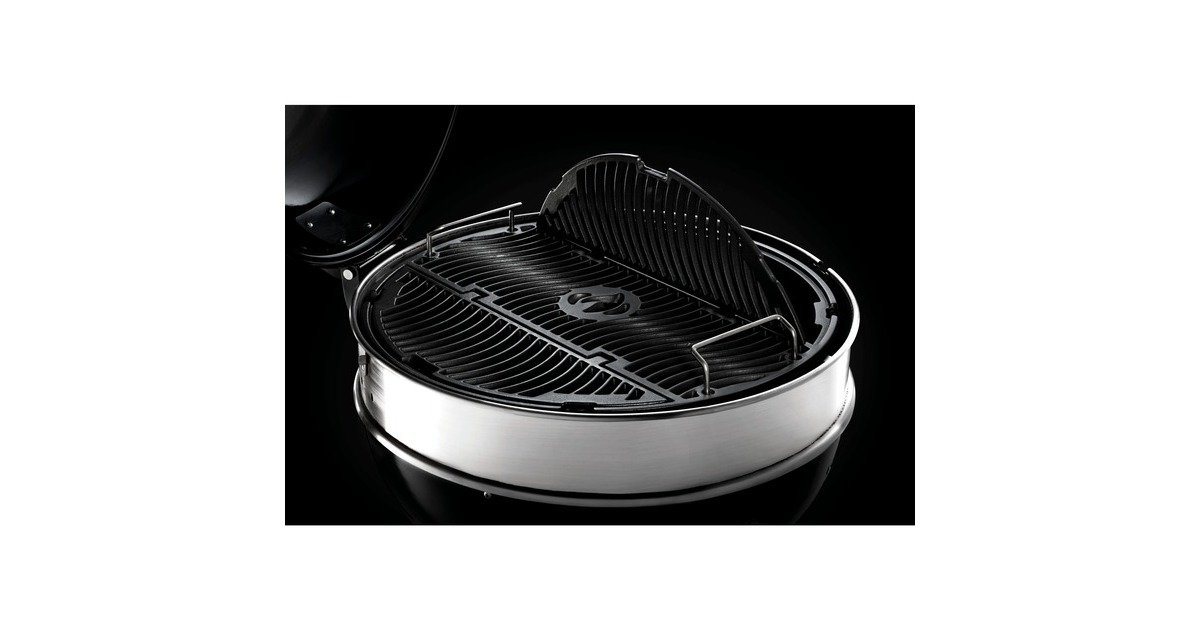 Napoleon Holzkohle Kugelgrill PRO22K in Rollwagen, Holzkohlegrill(schwarz, Ø 57cm)