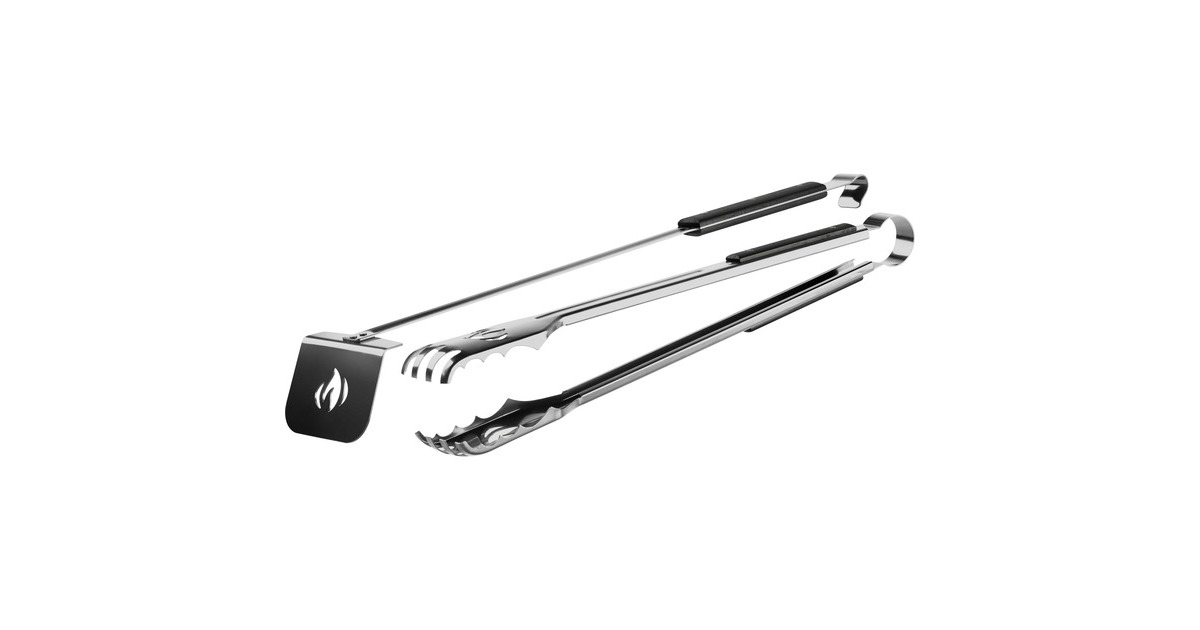 Napoleon Holzkohle-Rechen und -Zange, Grillbesteck(silber/schwarz)