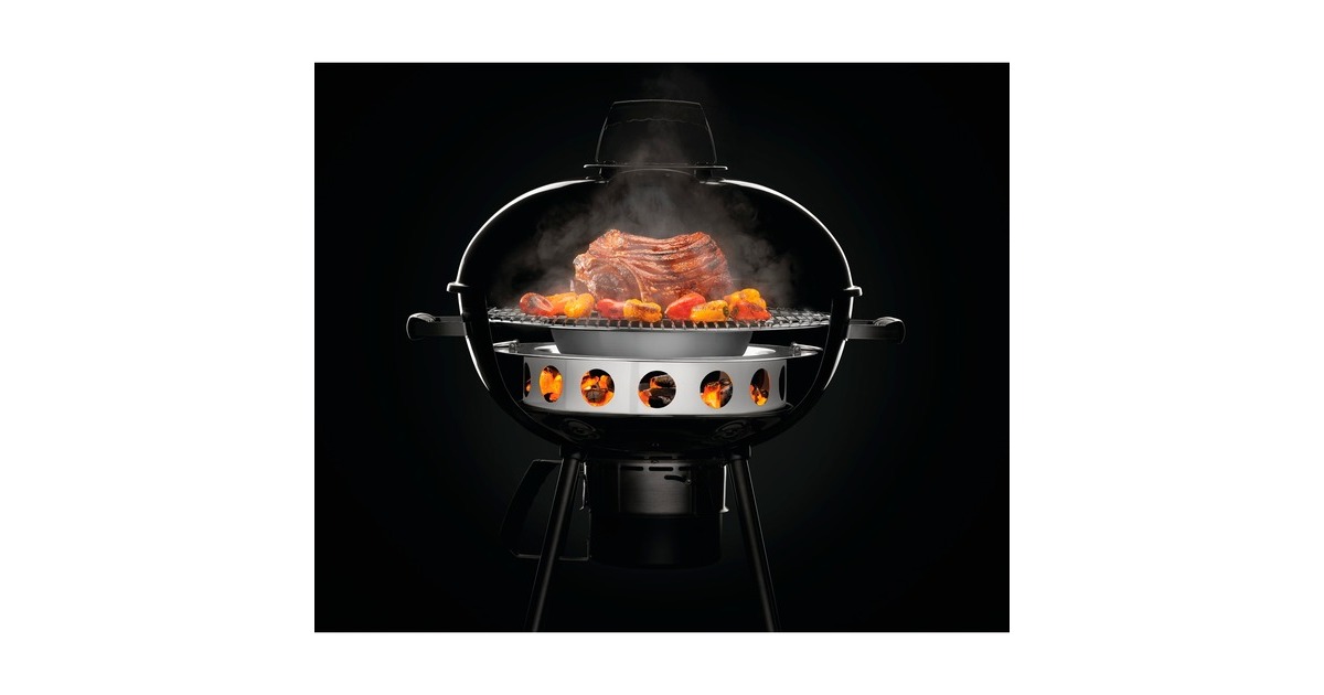 Napoleon Holzkohlering & Diffusor-Platte, Grillkorb(edelstahl)