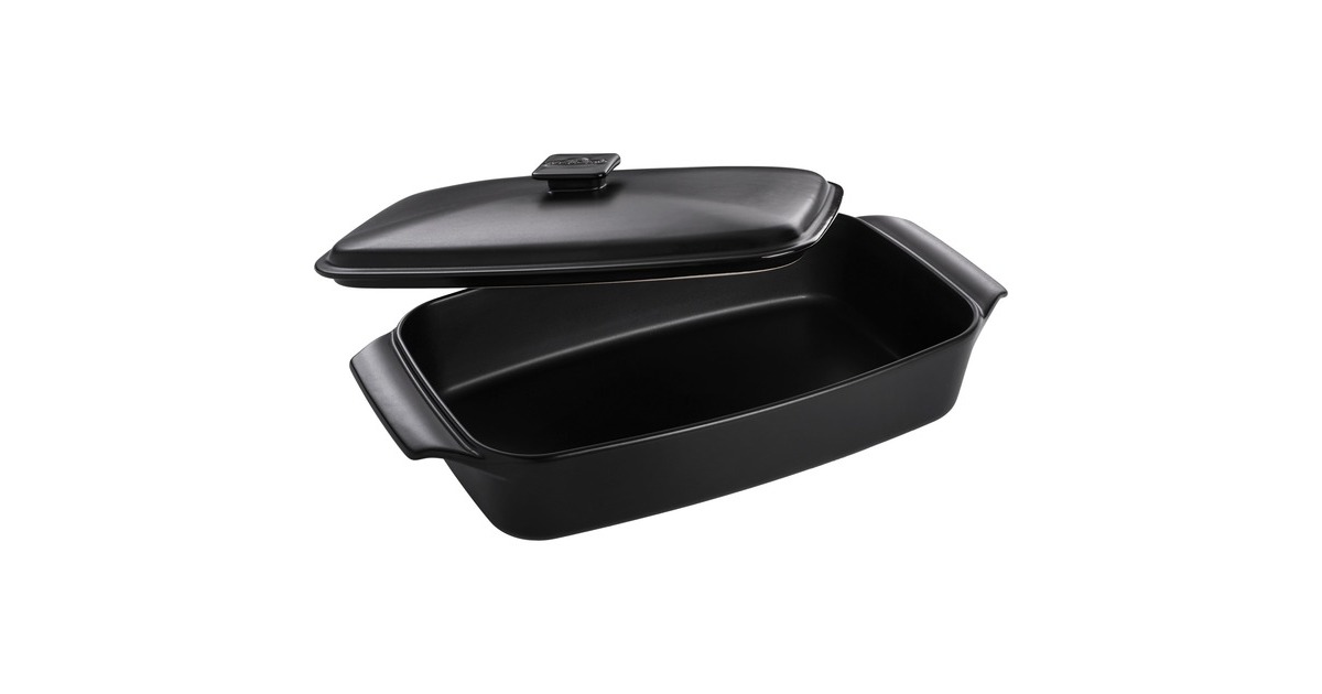 Napoleon Keramik-Auflaufform, Bräter(schwarz, 42 x 23 x 7cm) Napoleon Keramik-Auflaufform, Bräter(schwarz, 42 x 23 x 7cm)