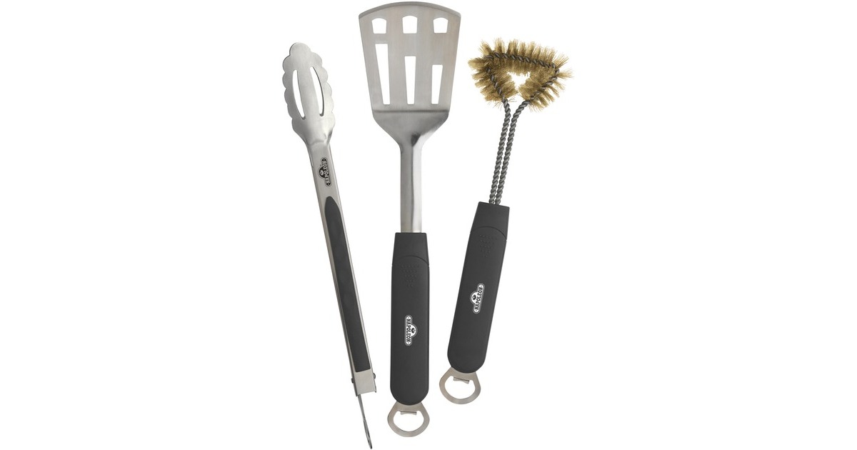 Napoleon Multi-Tool-Set, 3-teilig, Grillbesteck(schwarz/edelstahl)