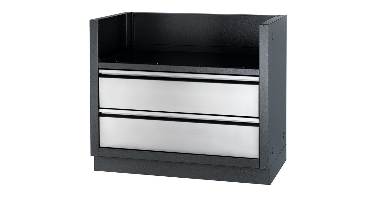 Napoleon OASIS-Unterschrank für den Einbaugrillaufsatz BIG38 IM-UGC38-CN(dunkelgrau/edelstahl)