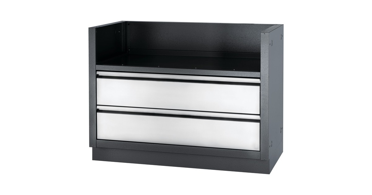 Napoleon OASIS-Unterschrank für den Einbaugrillaufsatz BIG44 IM-UGC44-CN(dunkelgrau/edelstahl)