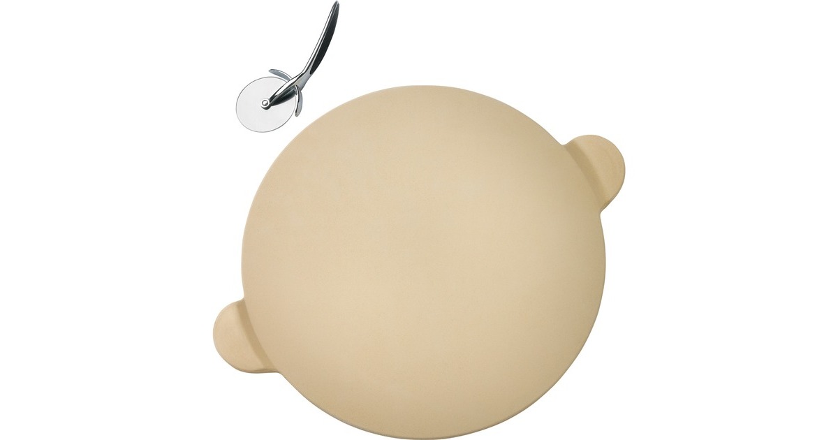 Napoleon PRO Pizzastein mit Schneider(beige)