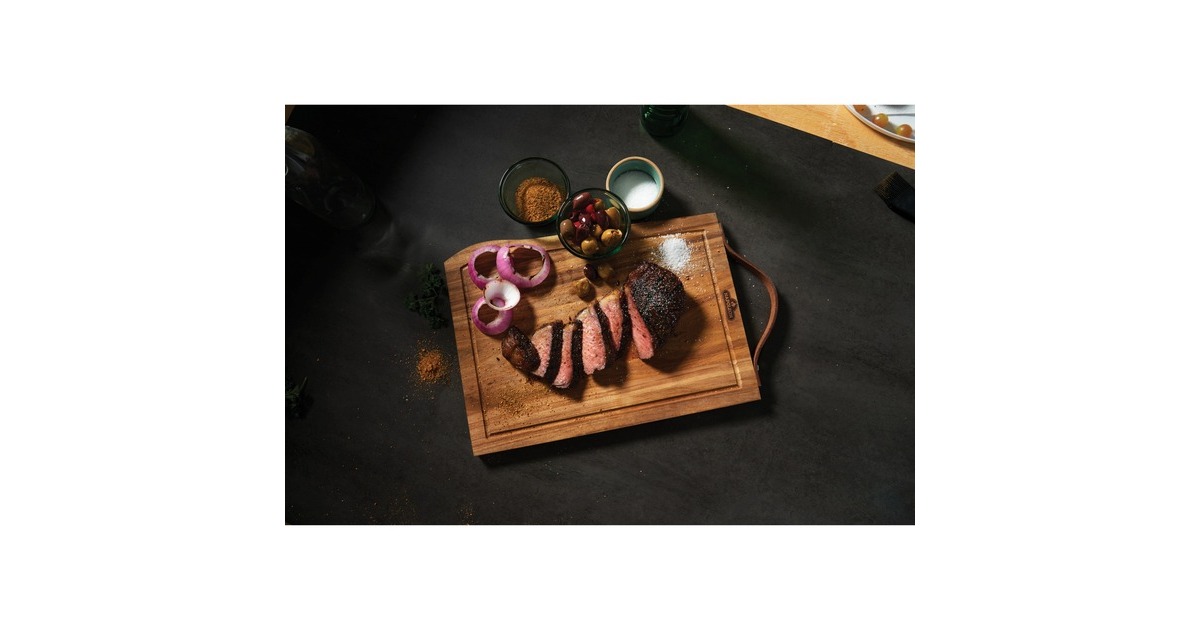 Napoleon President Edition Schneidebrett inkl. PRO Chef Messer(holz/edelstahl)