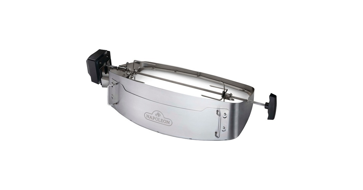 Napoleon Rotisserie Heavy Duty, für TravelQ, Grillspieß(edelstahl/schwarz)