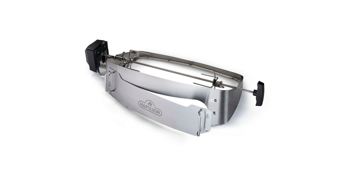 Napoleon Rotisserie Heavy Duty, für TravelQ, Grillspieß(edelstahl/schwarz)