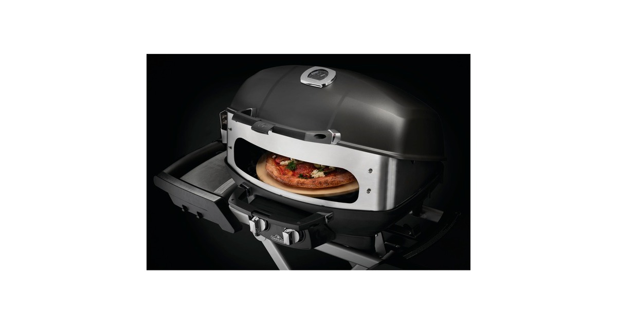 Napoleon Rotisserie Heavy Duty, für TravelQ, Grillspieß(edelstahl/schwarz)