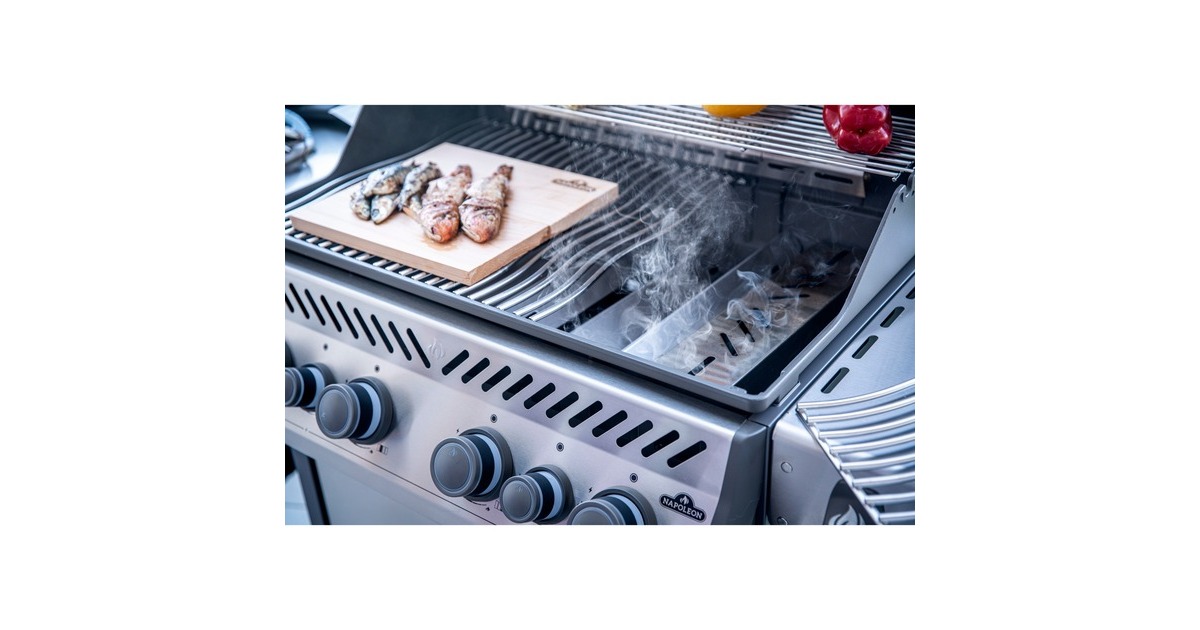 Napoleon Smoker-Box für Hitzeverteilersystem, Räucherbox(edelstahl)