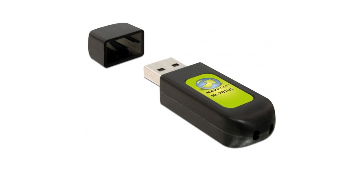 Navilock NL-701US, GPS-Empfänger(schwarz, GPS, GLONASS)