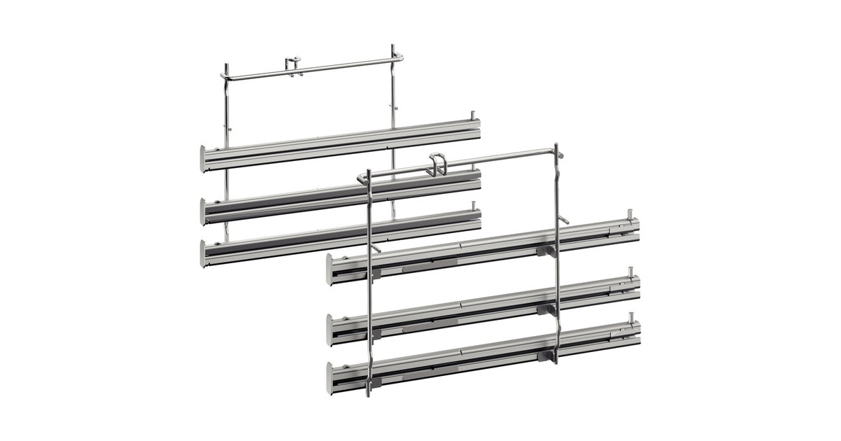 Neff 3fach-Teleskop-Vollauszug Z12TF36X0, Backofenauszug(Pyrolysefähig)