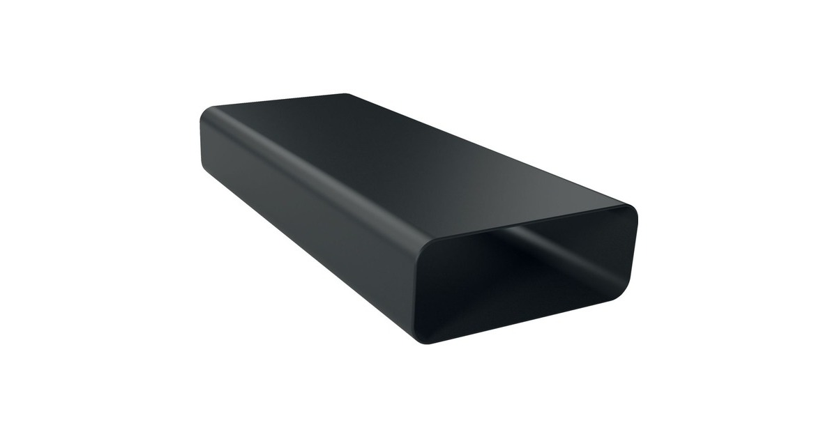 Neff Flachkanalstück Z861SM1, 50cm, Rohr(schwarz, gerade, männlich)