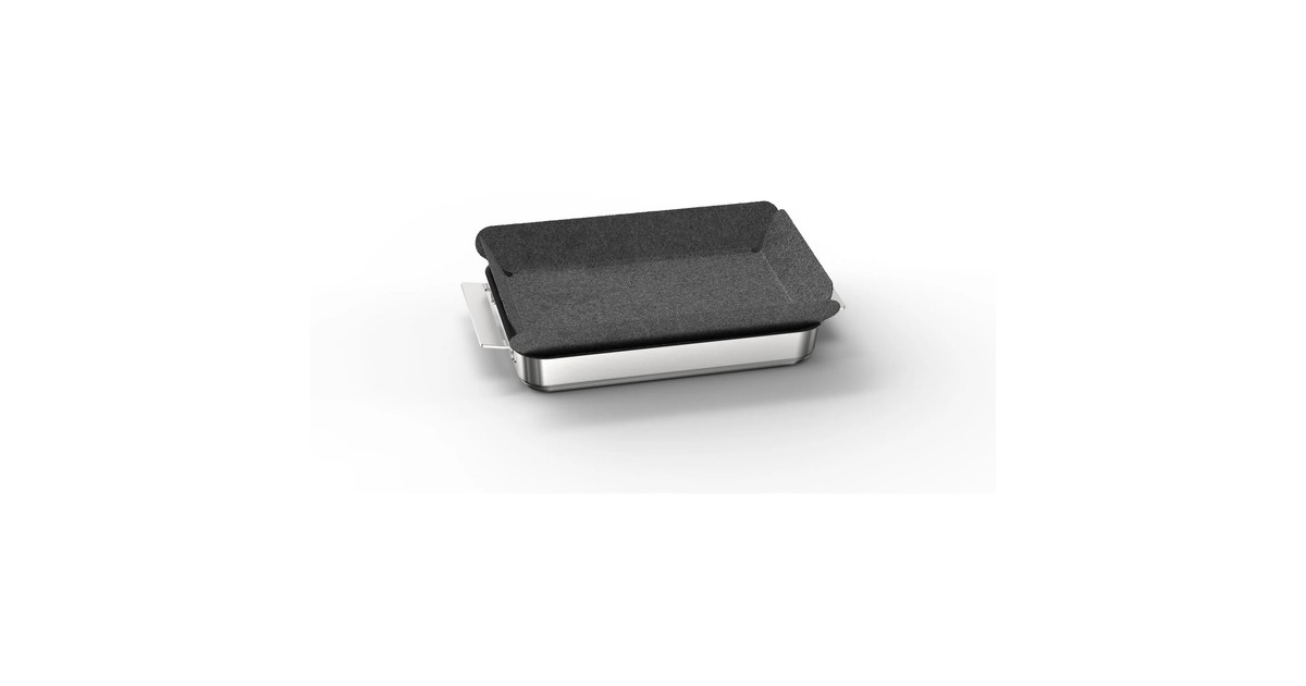 Neff Kochgeschirr-Set Induktion Z9403FF0, Pfannen-Set(edelstahl/schwarz, 1x medium, 2x klein mit Glasdeckel)