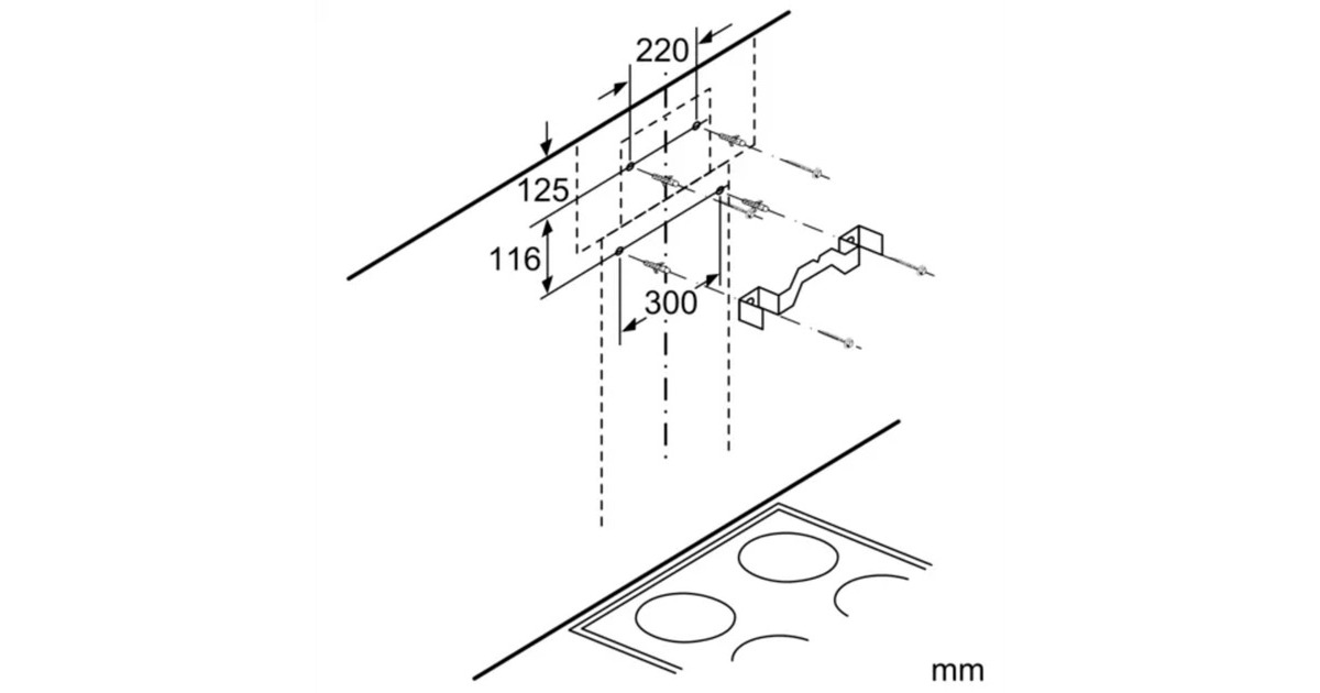 Neff Long Life Umluftset Z51FXD2N1, Umrüst-Set(silber)