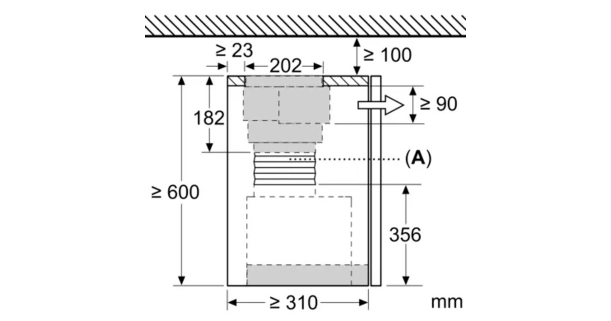 Neff Long Life Umluftset Z51ITD1X1, Umrüst-Set(silber)