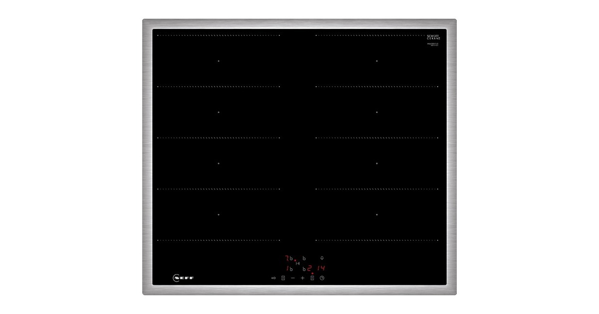 Neff M66SBX1L0 N 50, Kochfläche(schwarz/edelstahl, 60 cm)