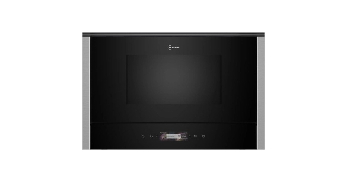 Neff NL4WR21N1 N 70, Mikrowelle(schwarz/edelstahl, Türanschlag links)