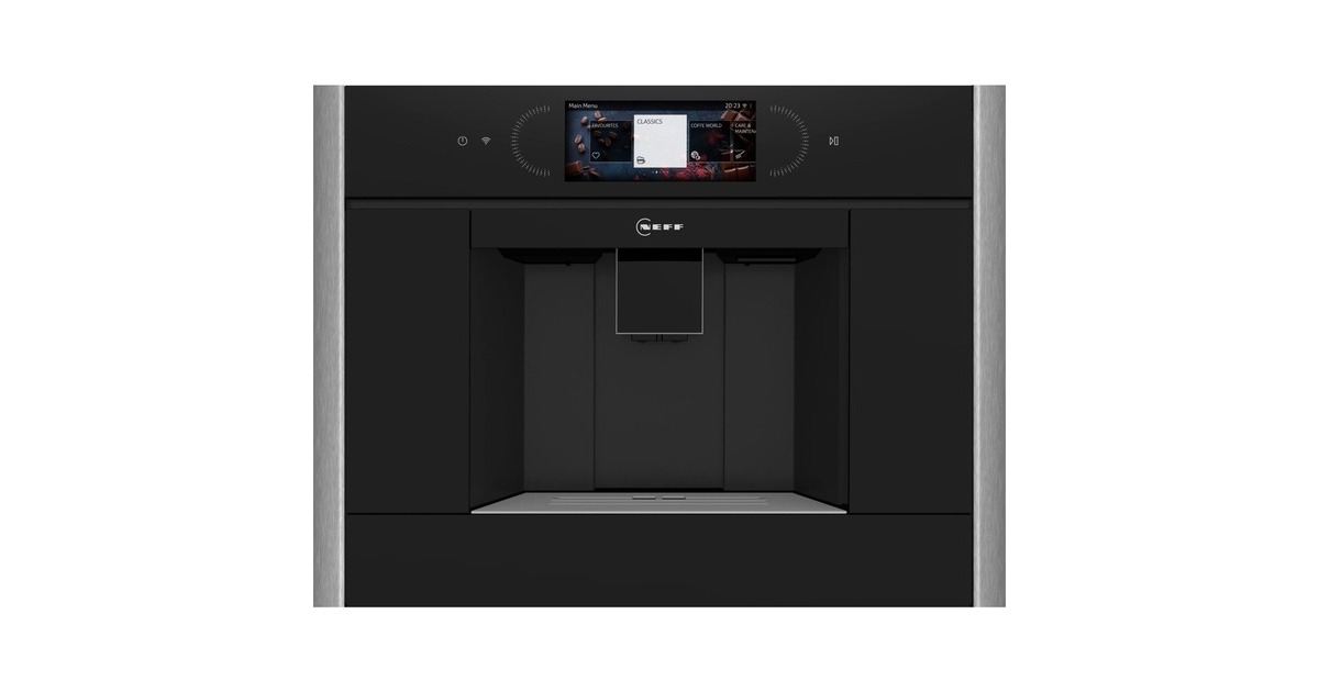 Neff Serie N 90 I CL4TT11N0, Vollautomat(schwarz/edelstahl, Home Connect)
