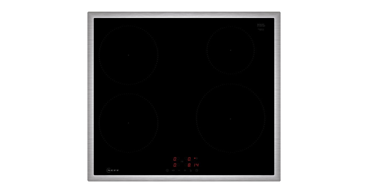 Neff T46SBE1L0 N 50, Autarkes Kochfeld(schwarz/edelstahl, 60 cm)