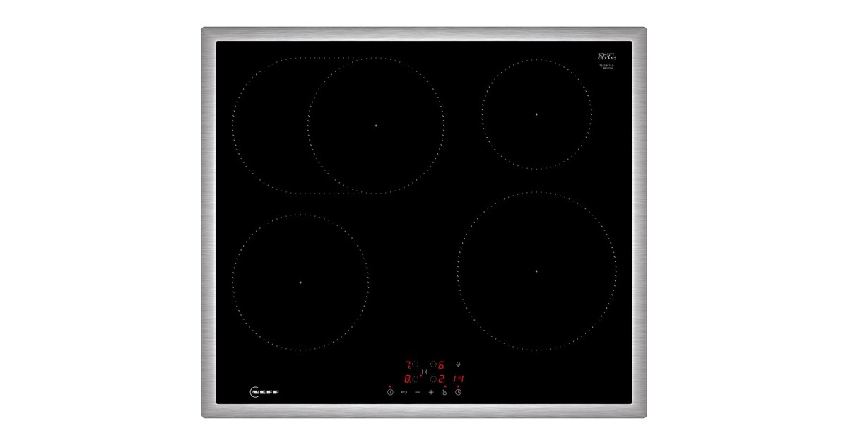Neff T56SBF1L0 N 50, Autarkes Kochfeld(schwarz/edelstahl, 60 cm)