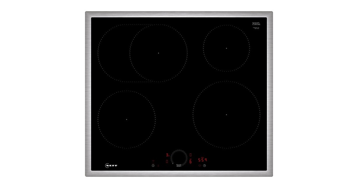 Neff T56SHF1L0 N 70, Autarkes Kochfeld(schwarz/edelstahl, 60 cm)