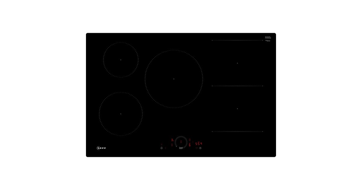 Neff T58PHW1L0 N 70, Autarkes Kochfeld(schwarz, 80 cm)