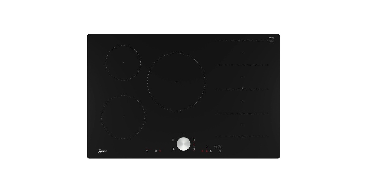 Neff T68PTV4L0 N 90, Autarkes Kochfeld(schwarz, 80 cm)