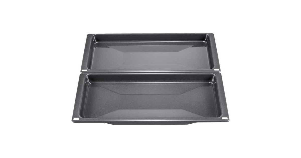 Neff Universalpfannen Z1650BE0, schmales Format, Backblech(anthrazit, 2 Stück)