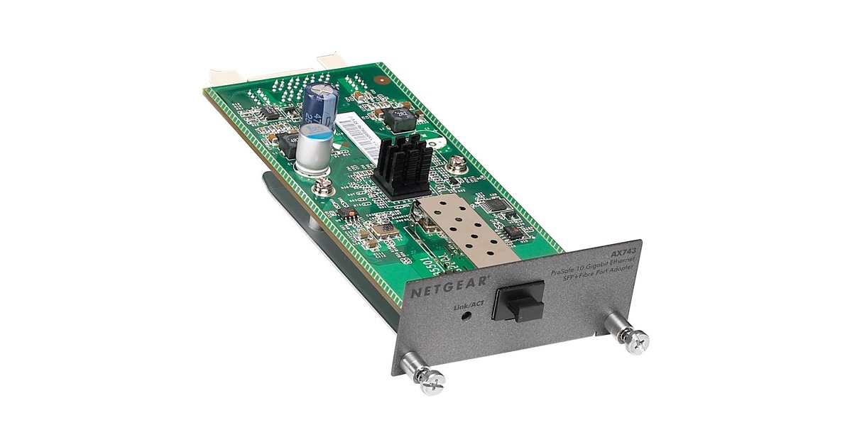 Netgear AX743 SFP+ Modul, Erweiterungsmodul(für M5300-Serie)