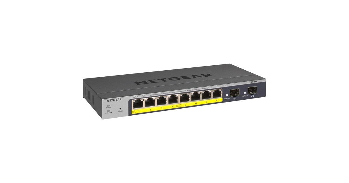 Netgear GS110TP v3, Switch