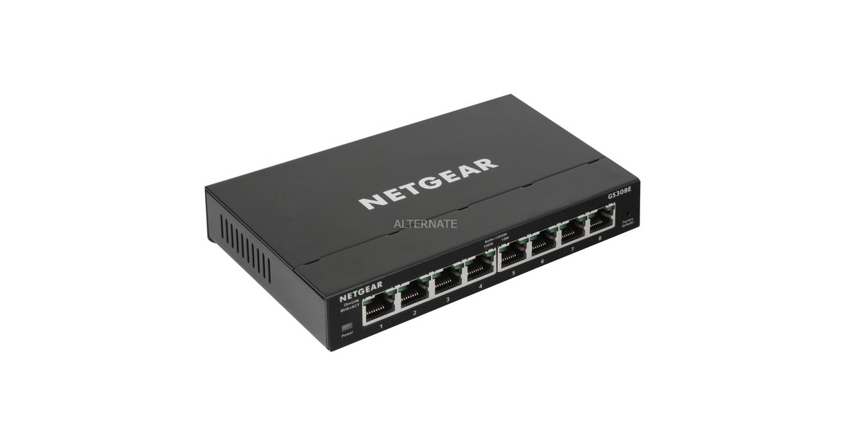 Netgear GS308E, Switch