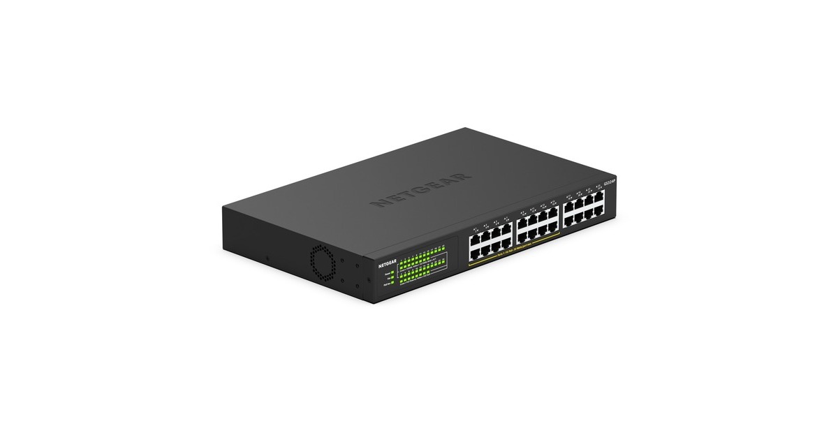 Netgear GS324P, Switch(190W PoE+)