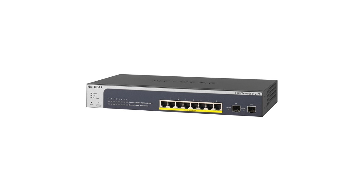 Netgear GS510TPP PoE/GE/GE/SMA/08, Switch