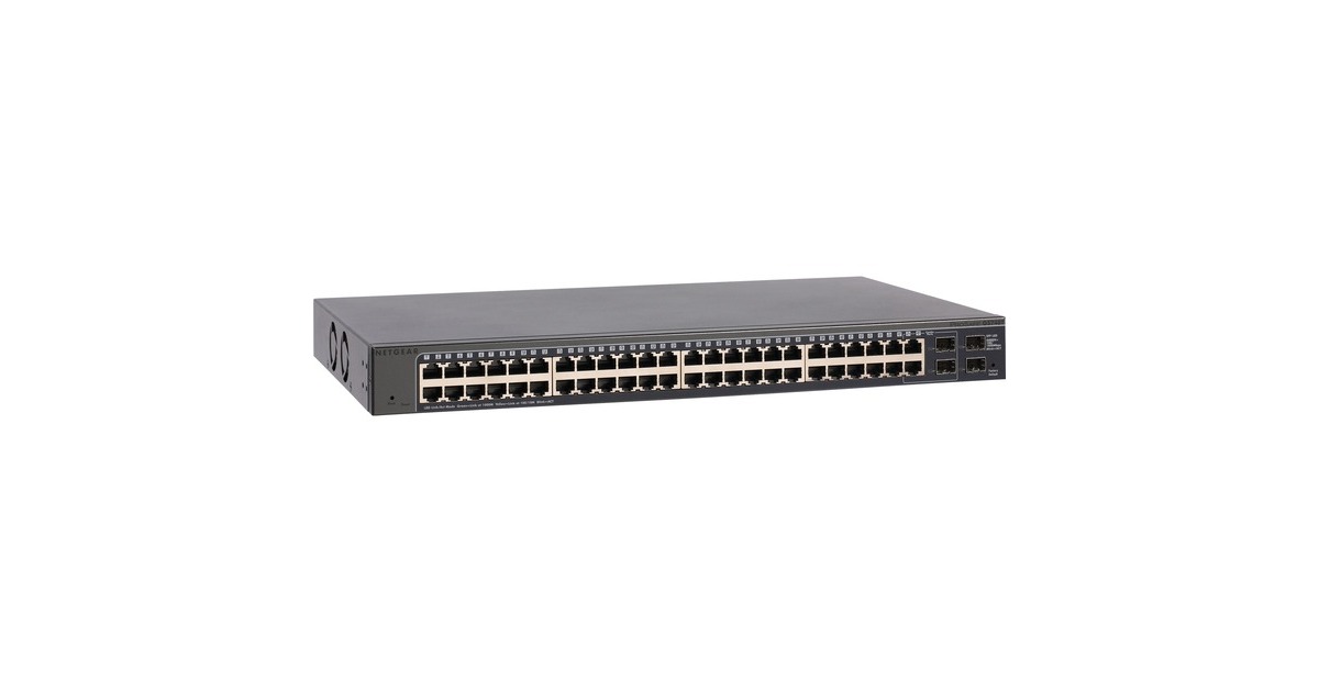 Netgear GS748T, Switch(dunkelgrau)