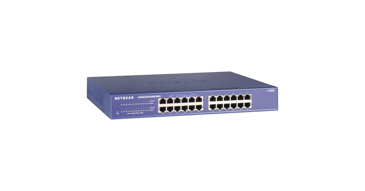 Netgear JGS524 ProSafe, Switch(blau)