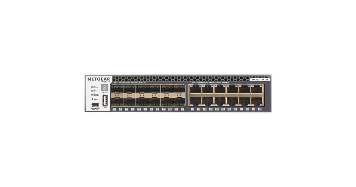 Netgear M4300-12X12F XG/XG/MAN/24, Switch